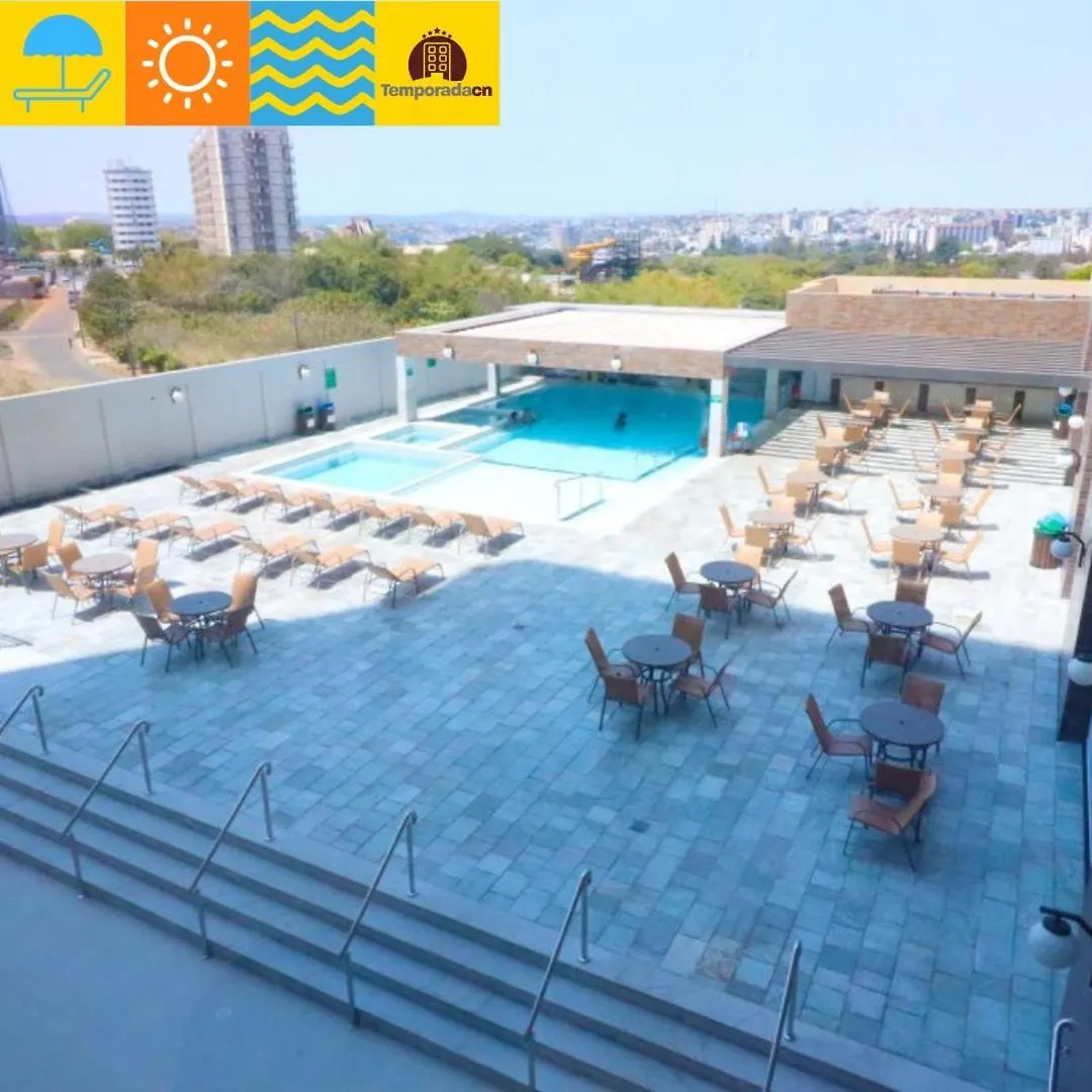 Piazza Com Acesso Ao Acqua Park Aparthotel Caldas Novas