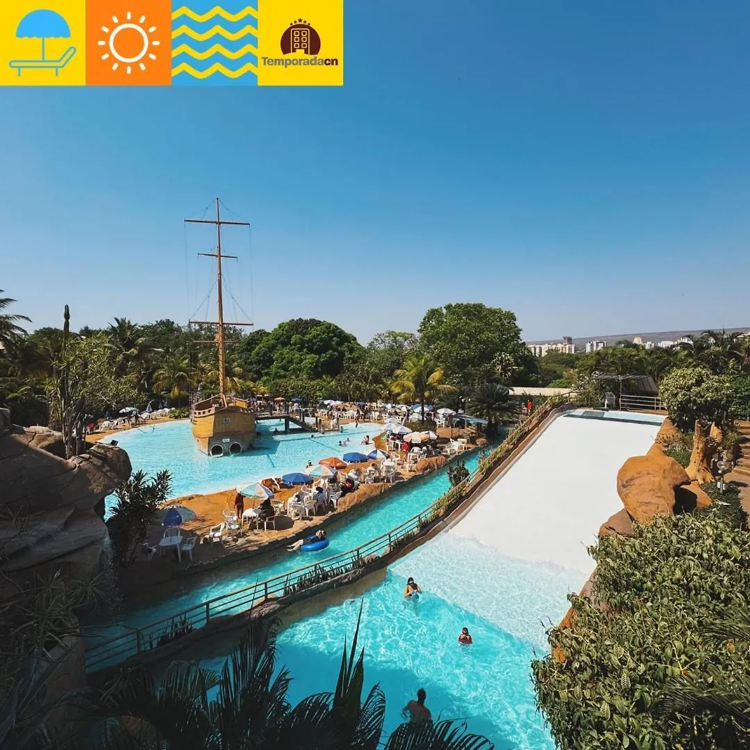 Piazza Com Acesso Ao Acqua Park Aparthotel Caldas Novas